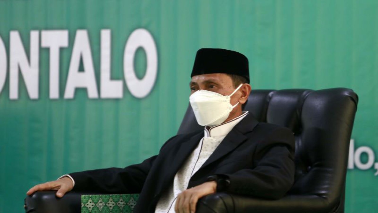 Ketua Dewan Masjid Indonesia (DMI) Provinsi Gorontalo, Nelson Pomalingo. ANTARA/Adiwinata Solihin