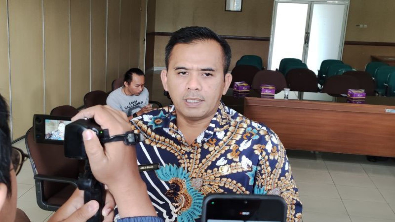 Sekretaris Dinkes Kabupaten Bogor, dr Agus Fauzi di Cibinong, Kabupaten Bogor, Jawa Barat, Kamis (26/1/2023). (ANTARA/M Fikri Setiawan)