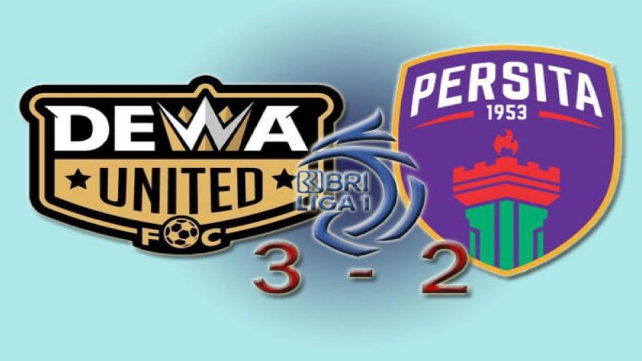 Dewa United taklukkan Persita Tangerang 3-2 pada pekan ke-20 Liga 1 Indonesia di Stadion Indomilk Arena, Tangerang, Minggu (22/1/2023) (ANTARA/Juns)