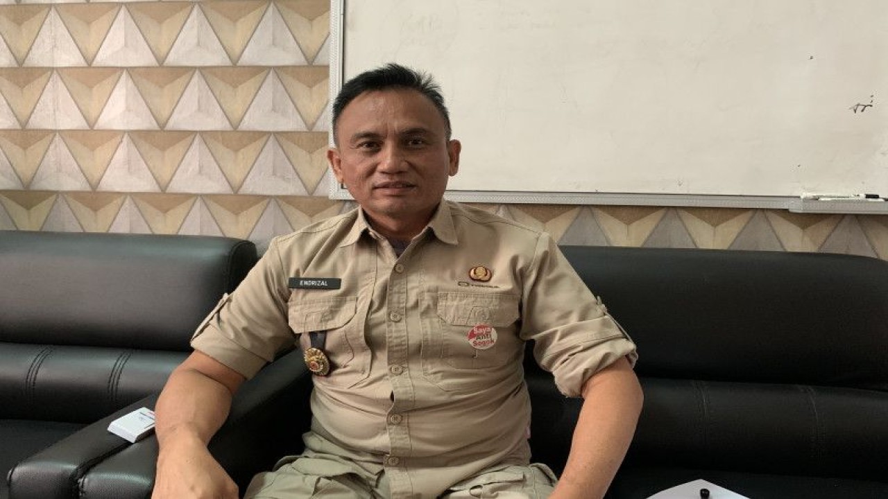 Kalaksa BPBD Padang Endrizal (ANTARA/Mario SN)