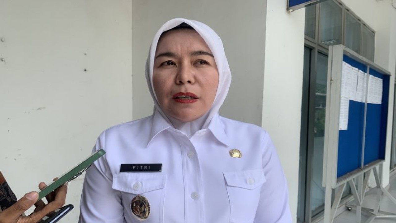 Wakil Wali Kota Palembang Fitrianti Agustinda, di Palembang, Jumat. (ANTARA/Ahmad Rafli Baiduri)
