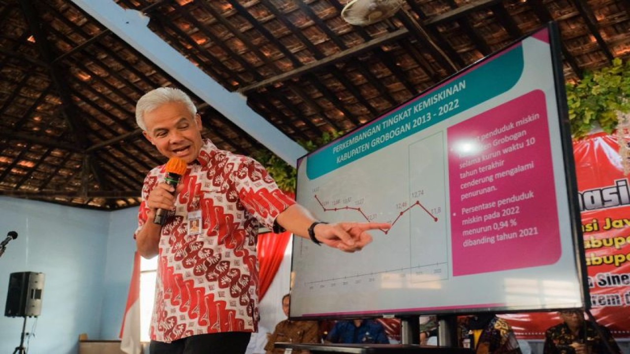 Gubernur Jawa Tengah Ganjar Pranowo. (ANTARA/HO-Humas Pemprov Jateng)