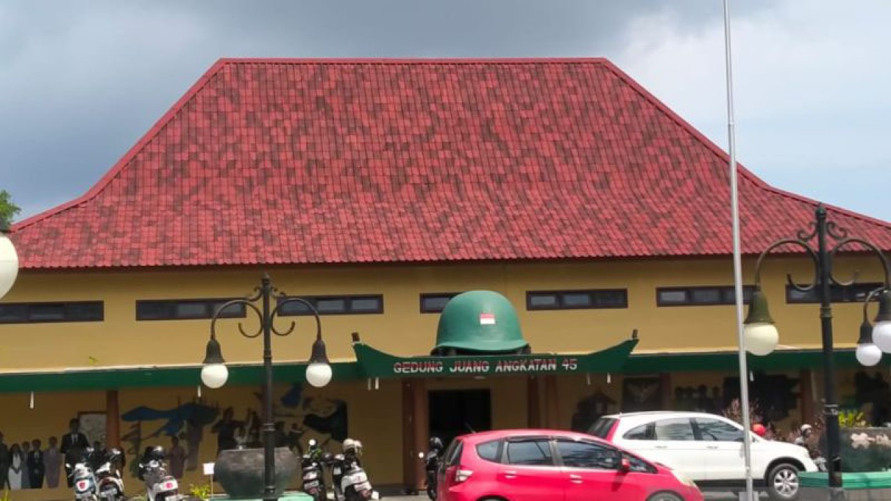 Gedung Juang Sungailiat yang rencanakan sebagai pusat rumah budaya (ANTARA/Kasmono)