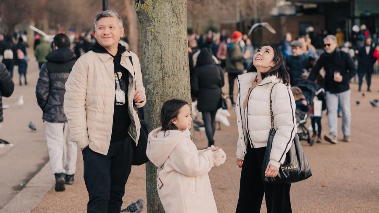 Gisel, Gading dan Gempi/Instagram