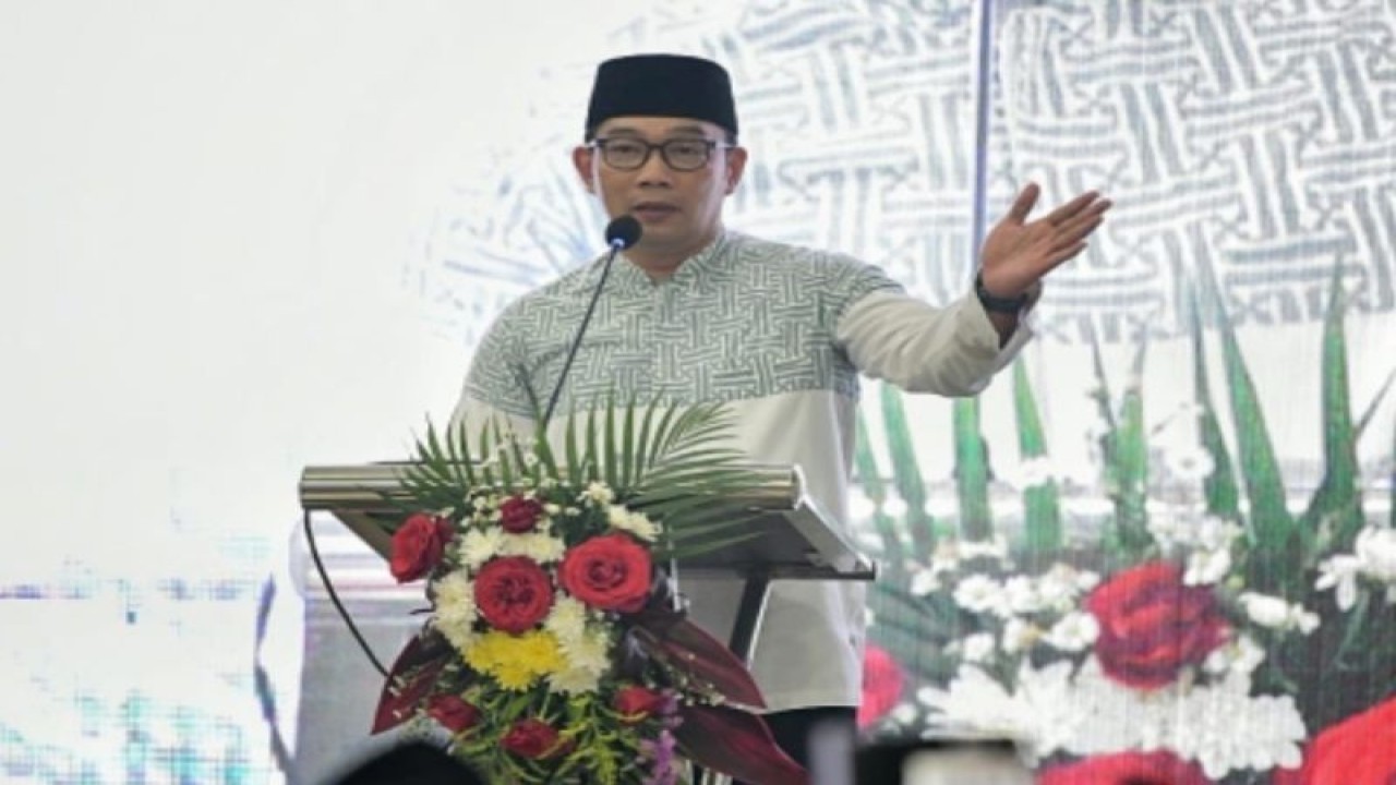 Gubernur Jawa Barat Ridwan Kamil. (ANTARA/HO-Humas Pemda Jawa Barat)