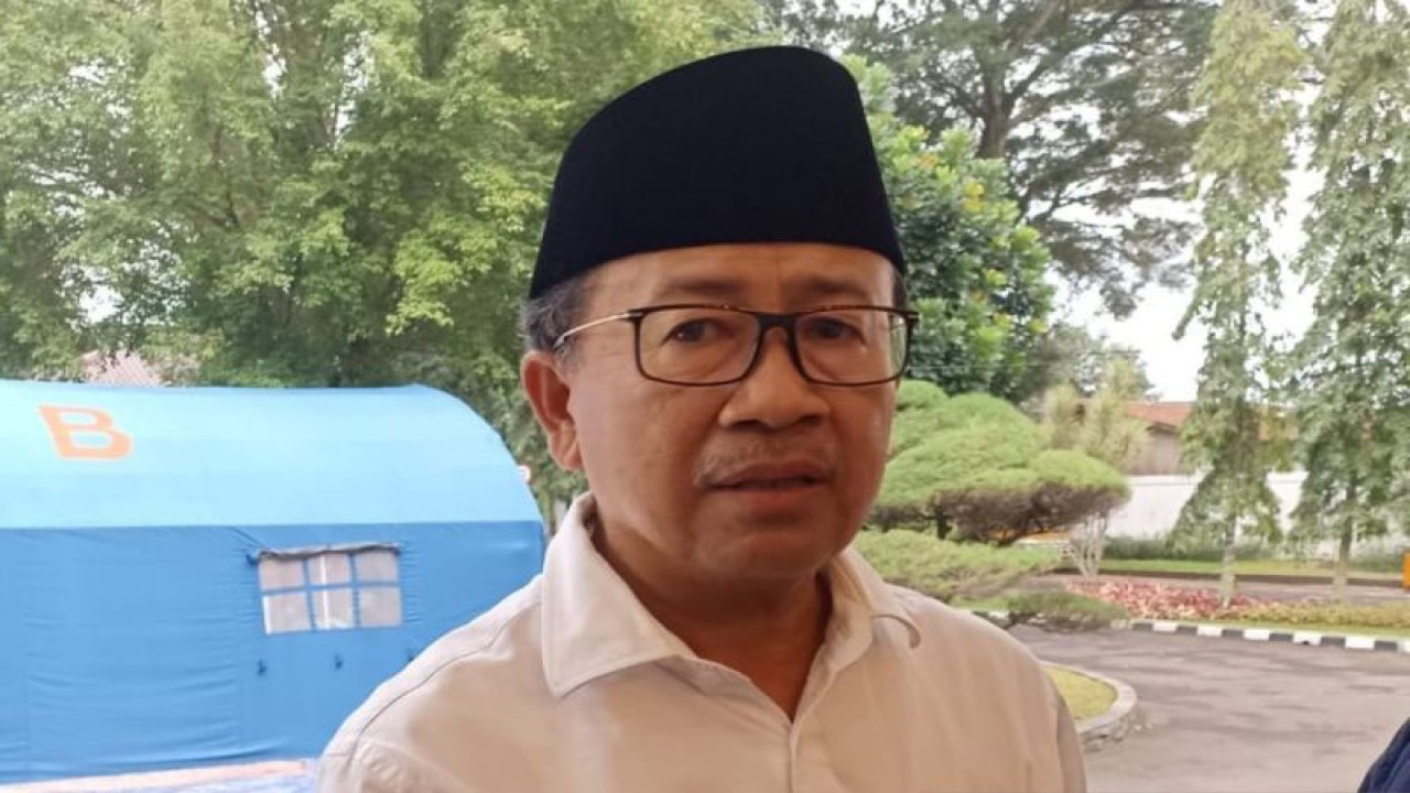 Bupati Cianjur, Jawa Barat, Herman Suherman.(ANTARA/Ahmad Fikri). (Ahmad Fikri)
