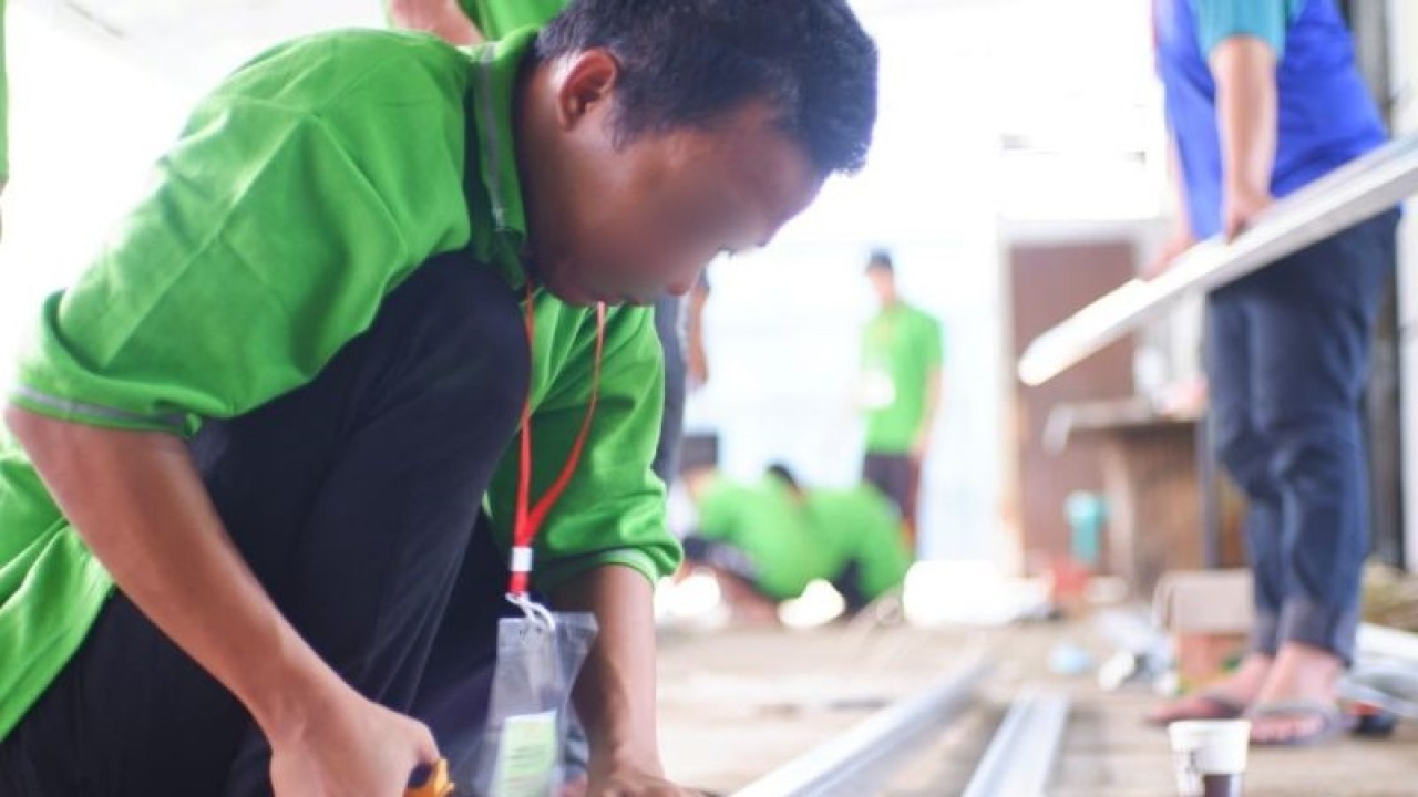 Ilustrasi-Lapas Kemenkumham Babel melatih keterampilan warga binaan pemasyarakatan. ANTARA/Aprionis