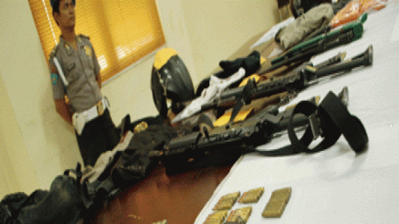 Ilustrasi - Sejata api. ANTARA FOTO