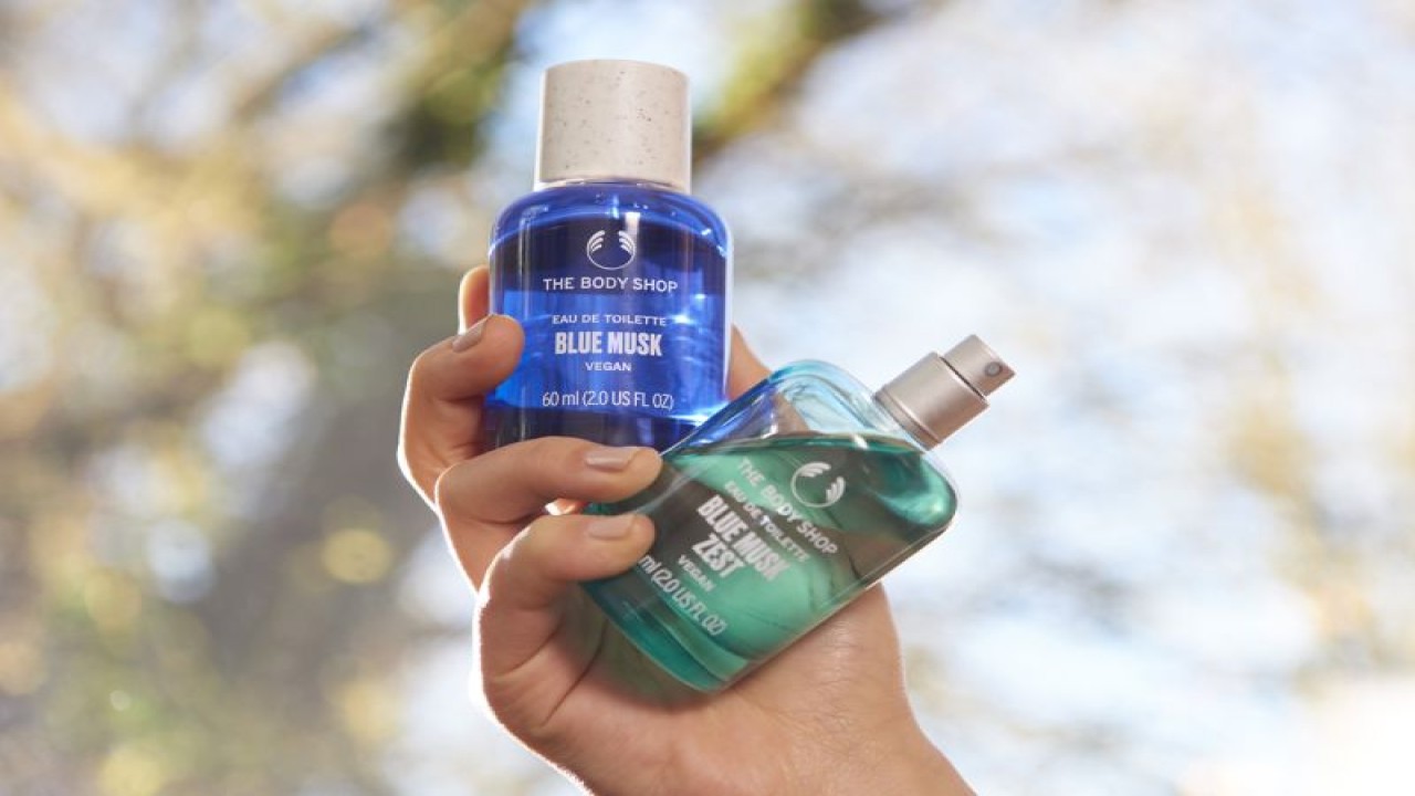 Ilustrasi. Wewangian Blue Musk dari The Body Shop. (ANTARA/HO/The Body Shop)