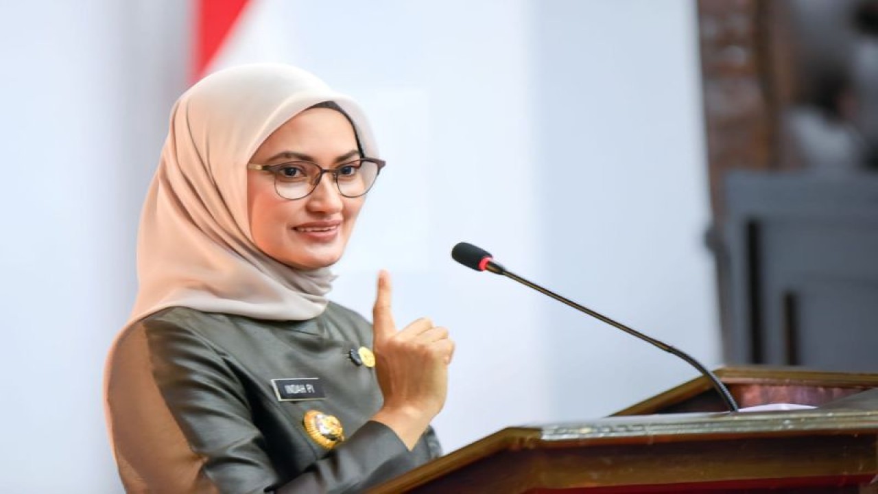 Bupati Luwu Utara Indah Putri Indriani. ANTARA/HO-Humas Pemkab Luwu Utara