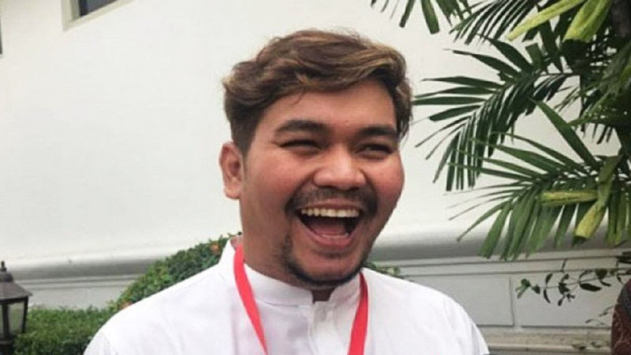 Presenter Indra Bekti. (ANTARA/Hanni Sofia/am.)