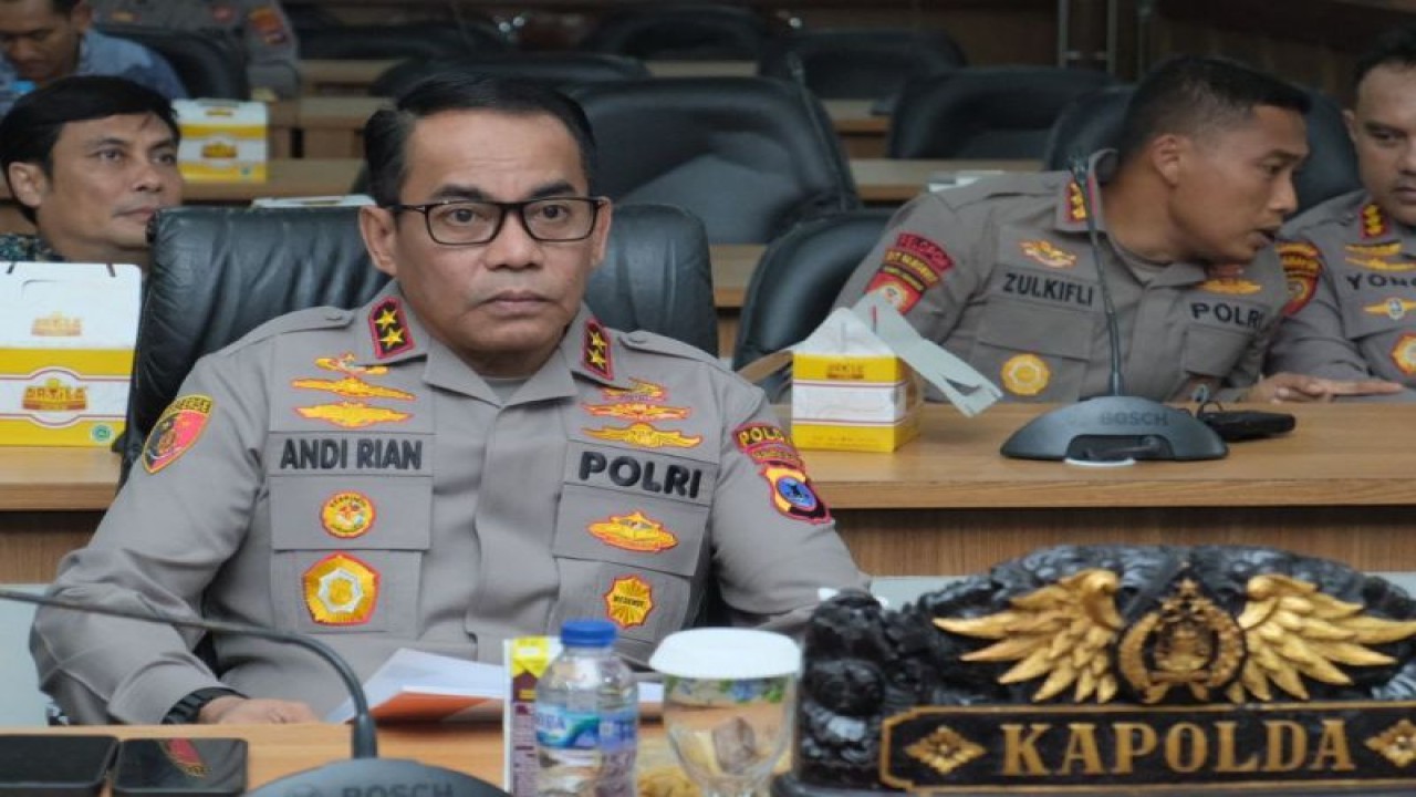 Kapolda Kalimantan Selatan Irjen Pol. Andi Rian R Djajadi. ANTARA/Firman
