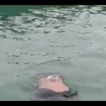 Jasad pria asal Lingga Tou ditemukan mengapung di perairan Tanjungpinang, Kepri, Kamis (19/1). (Ogen)-1674111358