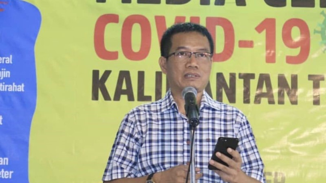 Juru bicara Satgas COVID-19 Provinsi Kaltim Andi Muhammad Ishak (Arumanto)