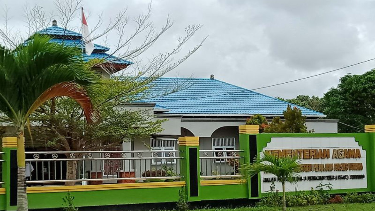 Kantor Kemenag Kabupaten Penajam Paser Utara, Kalimantan Timur (ANTARA/Novi Abdi-Bagus Purwa)