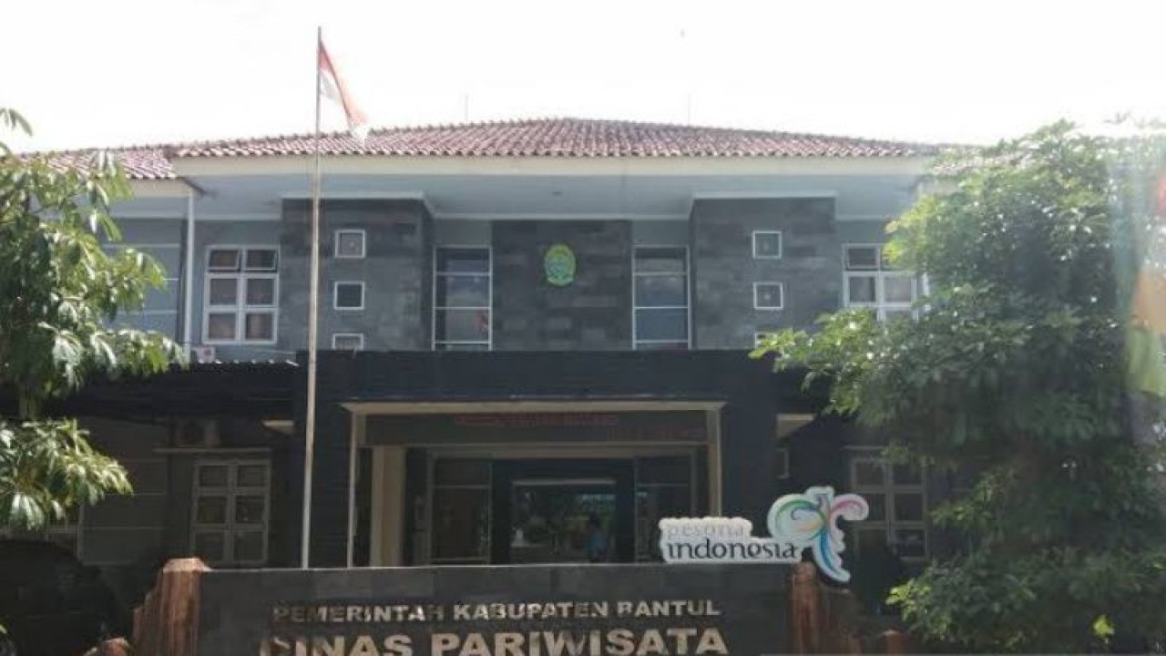Kantor Dinas Pariwisata Kabupaten Bantul, DIY (ANTARA/Hery Sidik)