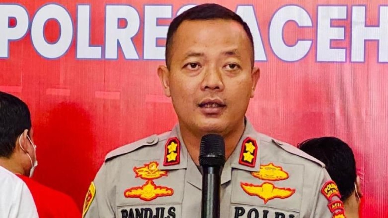 Kapolres Aceh Barat AKBP Pandji Santoso. (ANTARA/Teuku Dedi Iskandar)