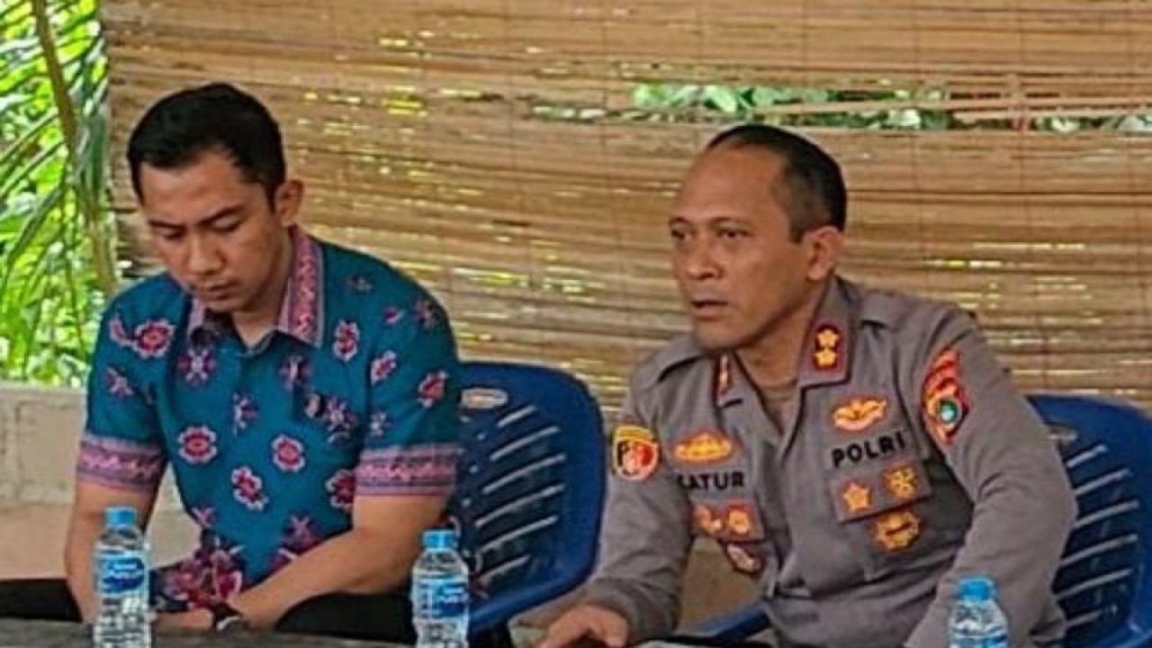 Kapolres Bangka Barat AKBP Catur Prasetiyo. (ANTARA/ Donatus Dasapurna)