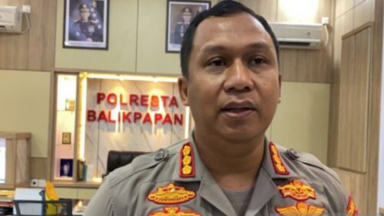 Kapolresta Balikpapan Kombes Pol Thirdy Hadmiarso. ANTARA/Novi Abdi