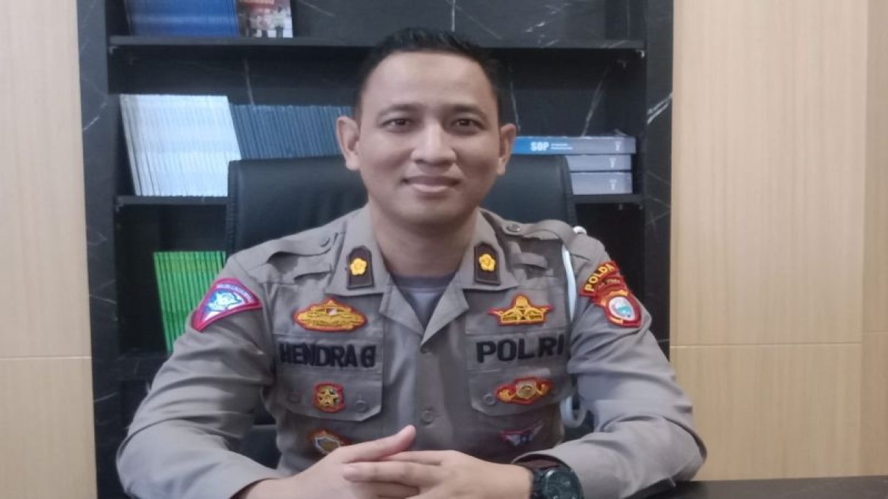 Kasubdit Kamsel Ditlantas Polda Malut, Kompol Hendra Gunawan (Abdul Fatah)