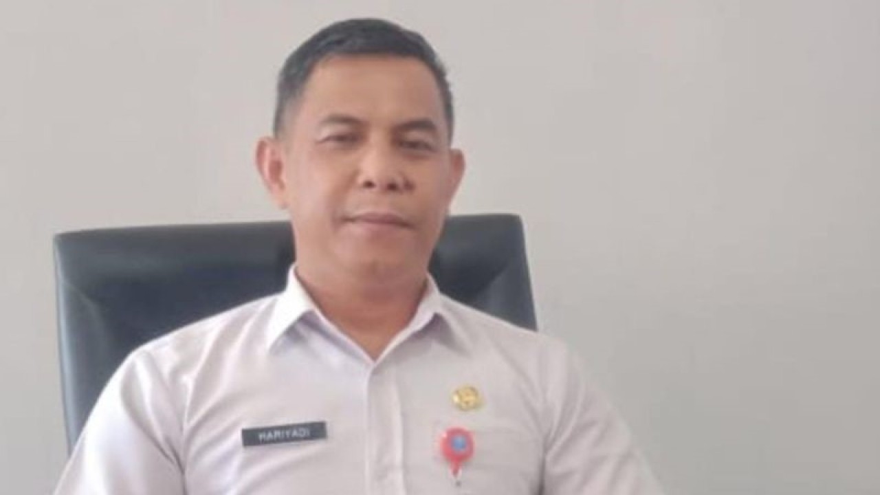 Kepala Badan Pendapatan Pengelolaan Keuangan dan Aset Daerah (BPPKAD) Kabupaten Bangka Hariyadi (ANTARA/Kasmono)