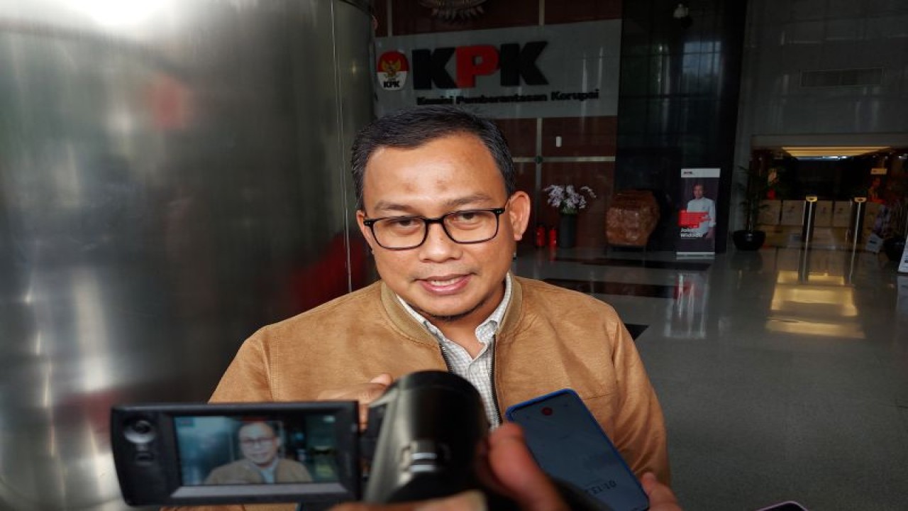 Kepala Bagian Pemberitaan KPK Ali Fikri. (ANTARA/Fianda Sjofjan Rassat)