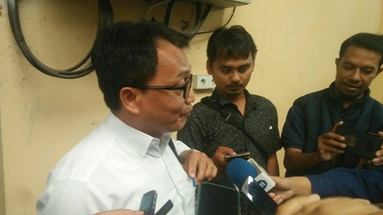 Kepala Dinas Perkebunan Provinsi Kaltim Ujang Rachmad (ANTARA / M Ghofar)