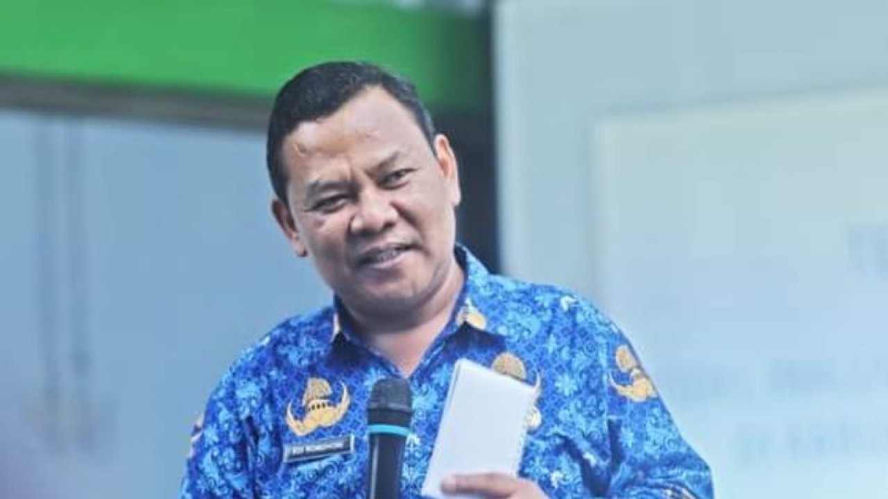 Kepala Dinas Pertanian dan Ketahanan Pangan Provnsi Kepulauan Bangka Belitung Edi Romdhoni. (ANTARA/ Donatus Dasapurna)
