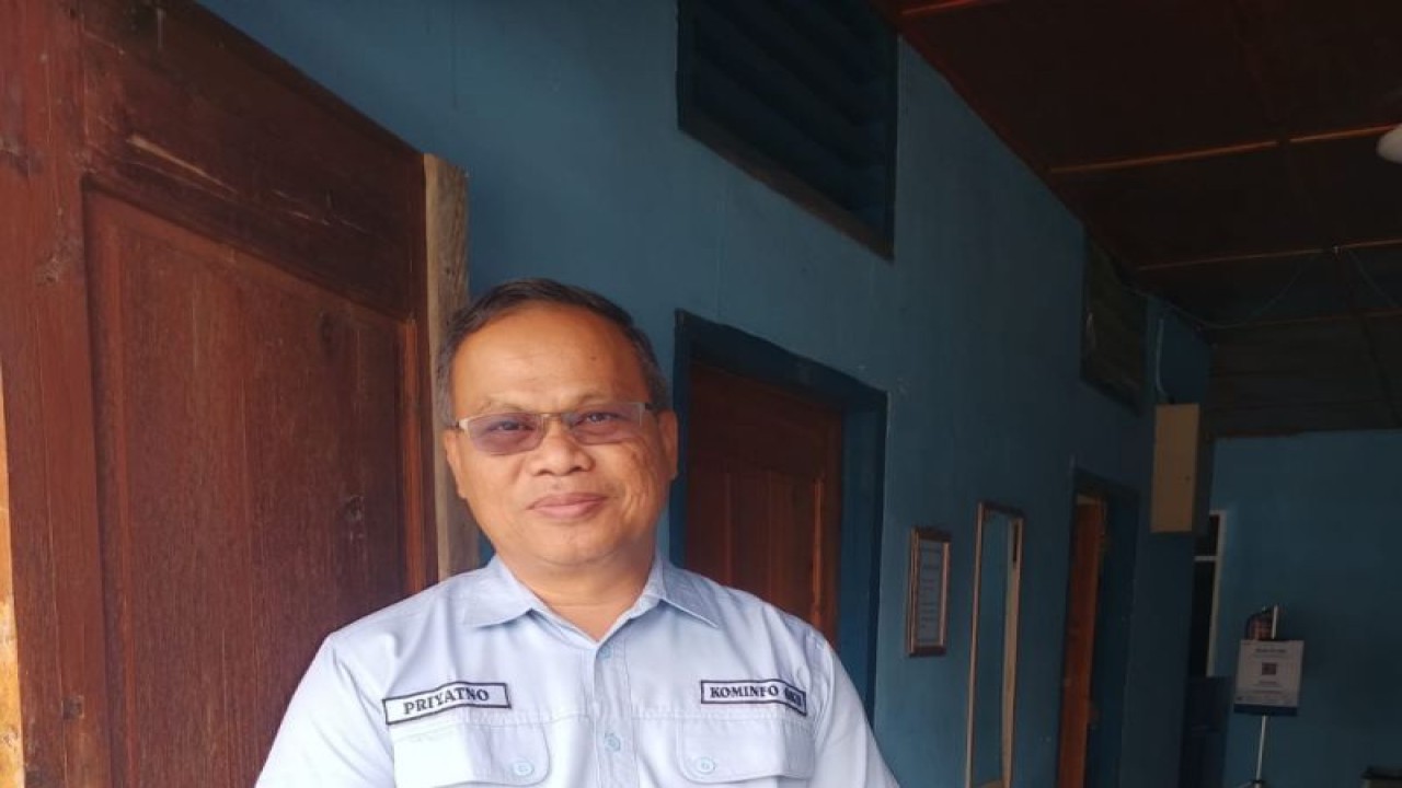 Kepala Diskominfo Kabupaten OKU Priyatno Darmadi. ANTARA/Edo Purmana