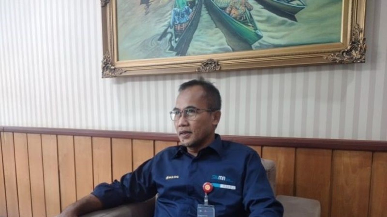 Kepala Kantor Wilayah Badan Urusan Logistik Provinsi Kalimantan Selatan Muhammad Imron Rosidi.Foto:ANTARA/ARIANTO.