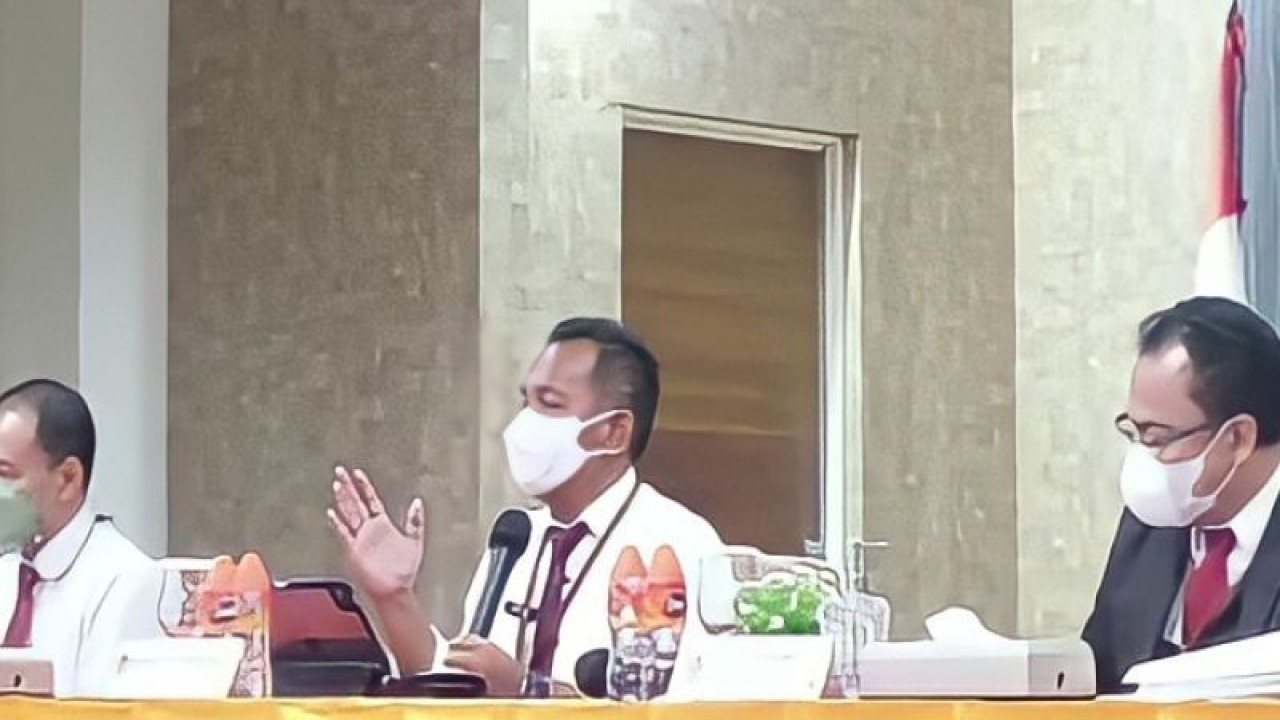 Kepala Kanwil DJP Sulselbartra Arridel Mindra. ANTARA/Muh Hasanuddin