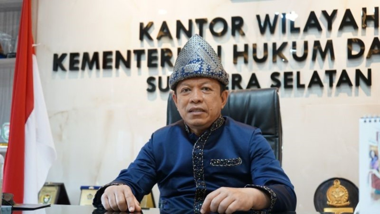Kepala Kanwil Kemenkumham Babel Harun Sulianto. (ANTARA/Aprionis)