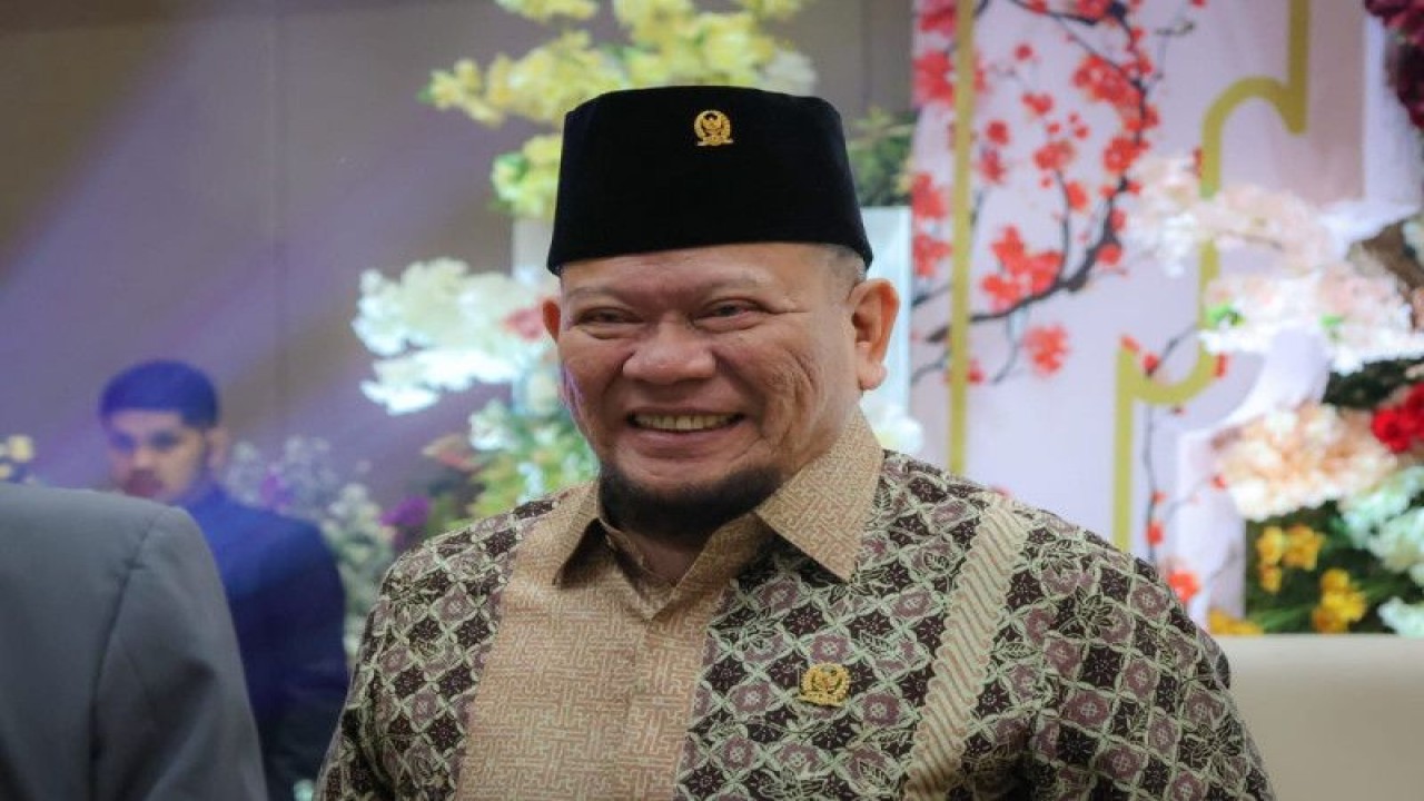 Ketua Dewan Perwakilan Daerah Republik Indonesia (DPD RI) AA LaNyalla Mahmud Mattalitti (ANTARA/HO-Humas DPD RI)