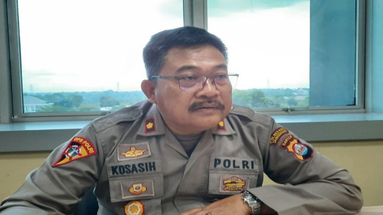 Kabag Ops Polresta Tangerang, Kompol Kosasih. (ANTARA/Azmi Samsul Maarif)