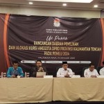 KPU Kalteng uji publik rancangan penataan daerah pemilihan Pemilu 2024-1674177312