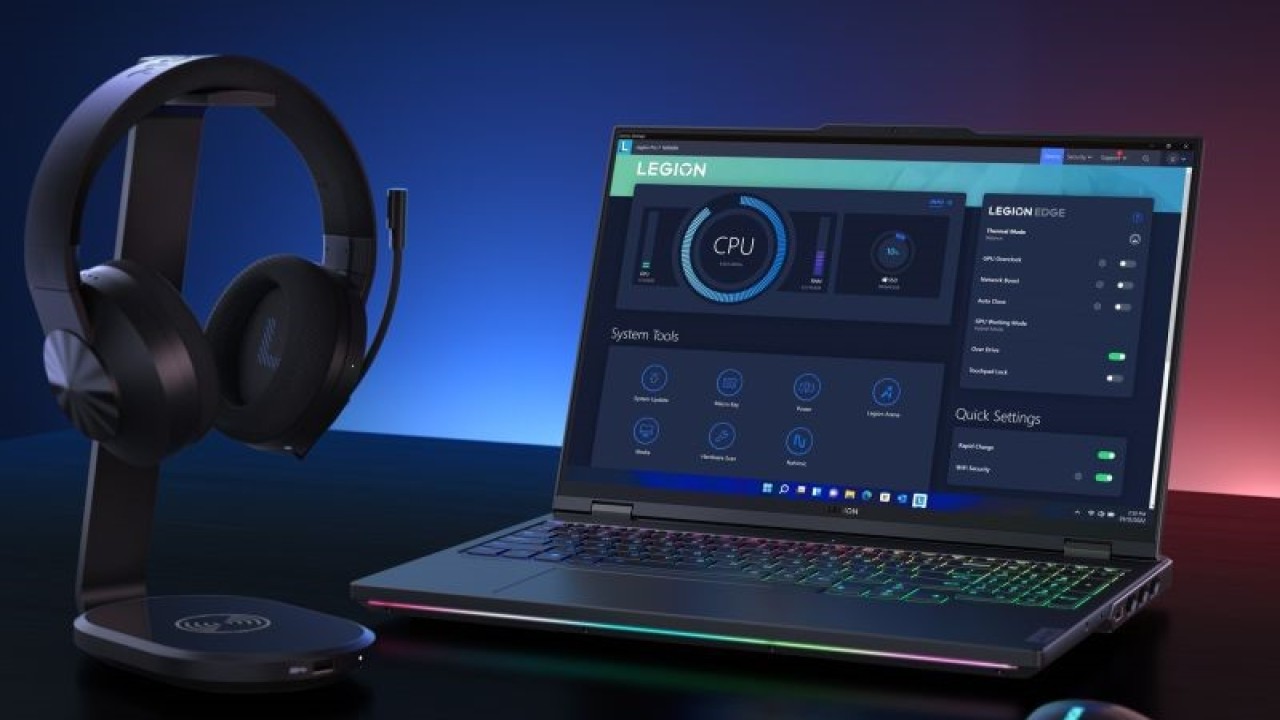 Laptop gaming Lenovo Legion Pro 7i. (ANTARA/HO-Lenovo Indonesia)