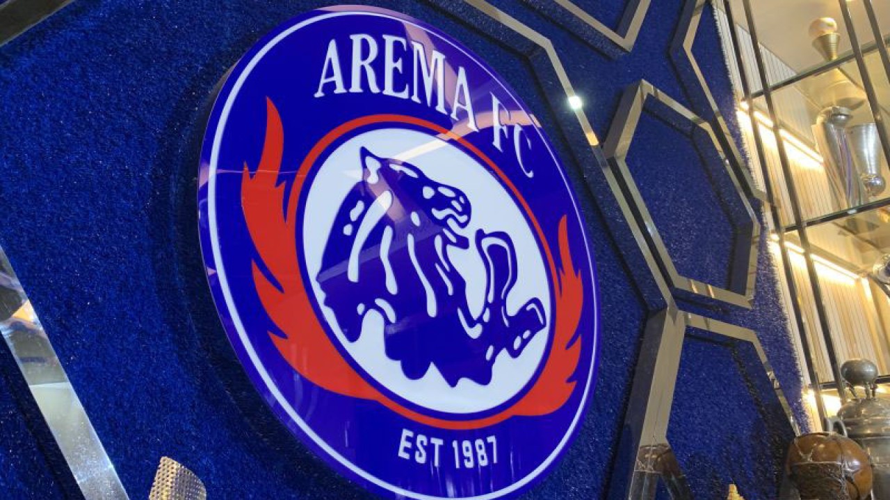 Logo Arema FC. (ANTARA/Vicki Febrianto)