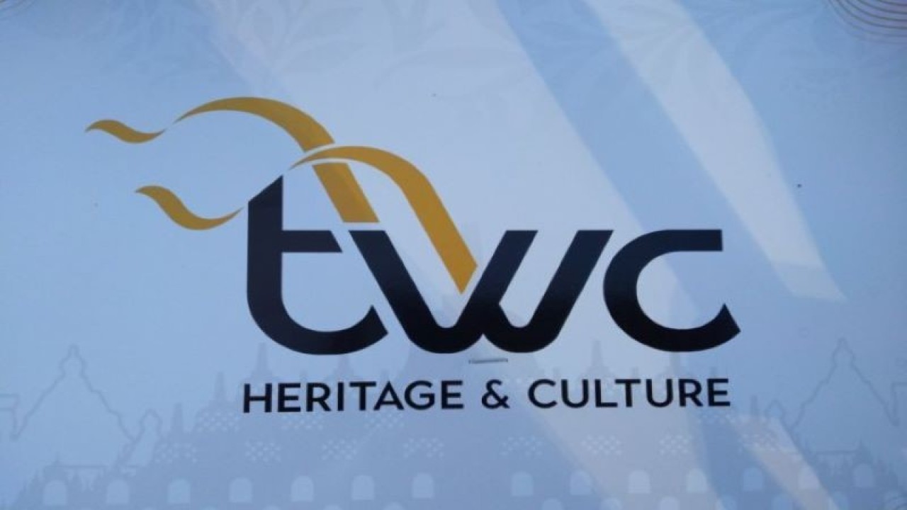 Logo PT Taman Wisata Candi Borobudur, Prambanan, dan Ratu Boko atau TWC. Foto Antara/Victorianus Sat Pranyoto