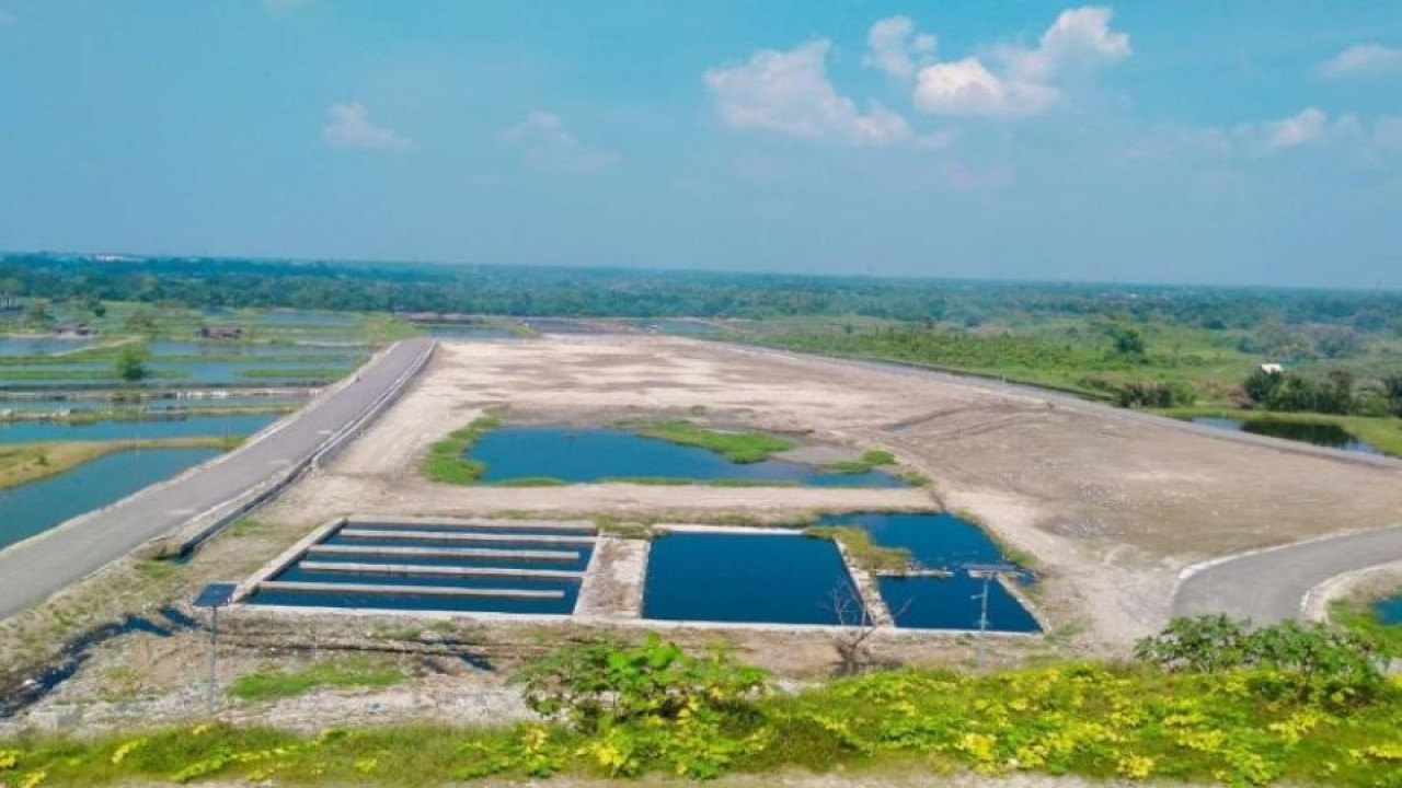 Lokasi sanitary landfill di TPA Terjun, Medan, Sumut. (ANTARA/HO-Diskominfo Kota Medan)
