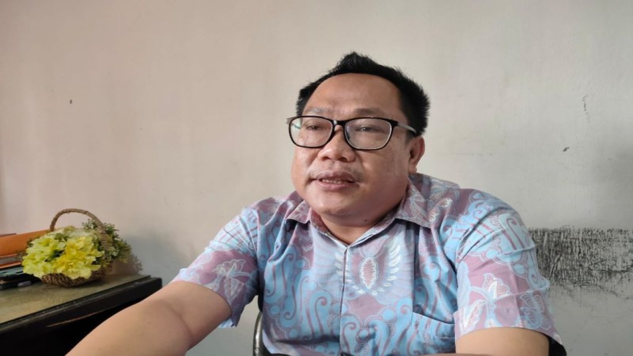 Kasi Kesehatan Hewan dan Kesehatan Masyarakat Veteriner Dinas Pertanian Kota Bandarlampung M. Rifki. (ANTARA/Dian Hadiyatna)