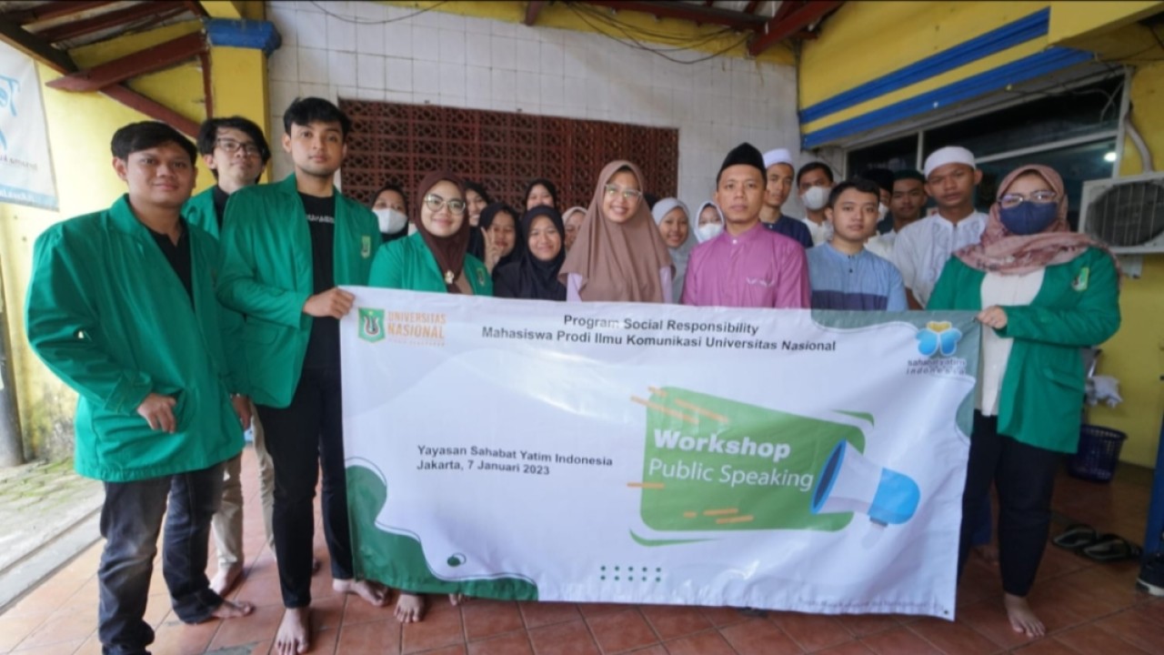 Mahasiswa UNAS Gelar Workshop di Yayasan Sahabat Yatim