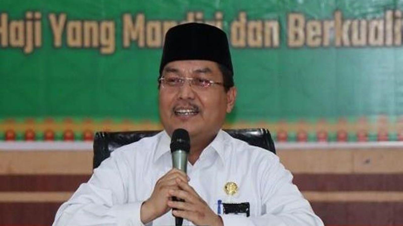 Kepala Kanwil kemenag Riau Mahyudin. Antara/HO-Humas Kemenag Riau.