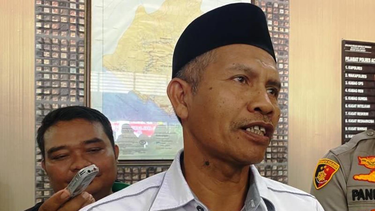 Sekretaris Daerah Kabupaten Aceh Barat, Marhaban. ANTARA/Teuku Dedi Iskandar