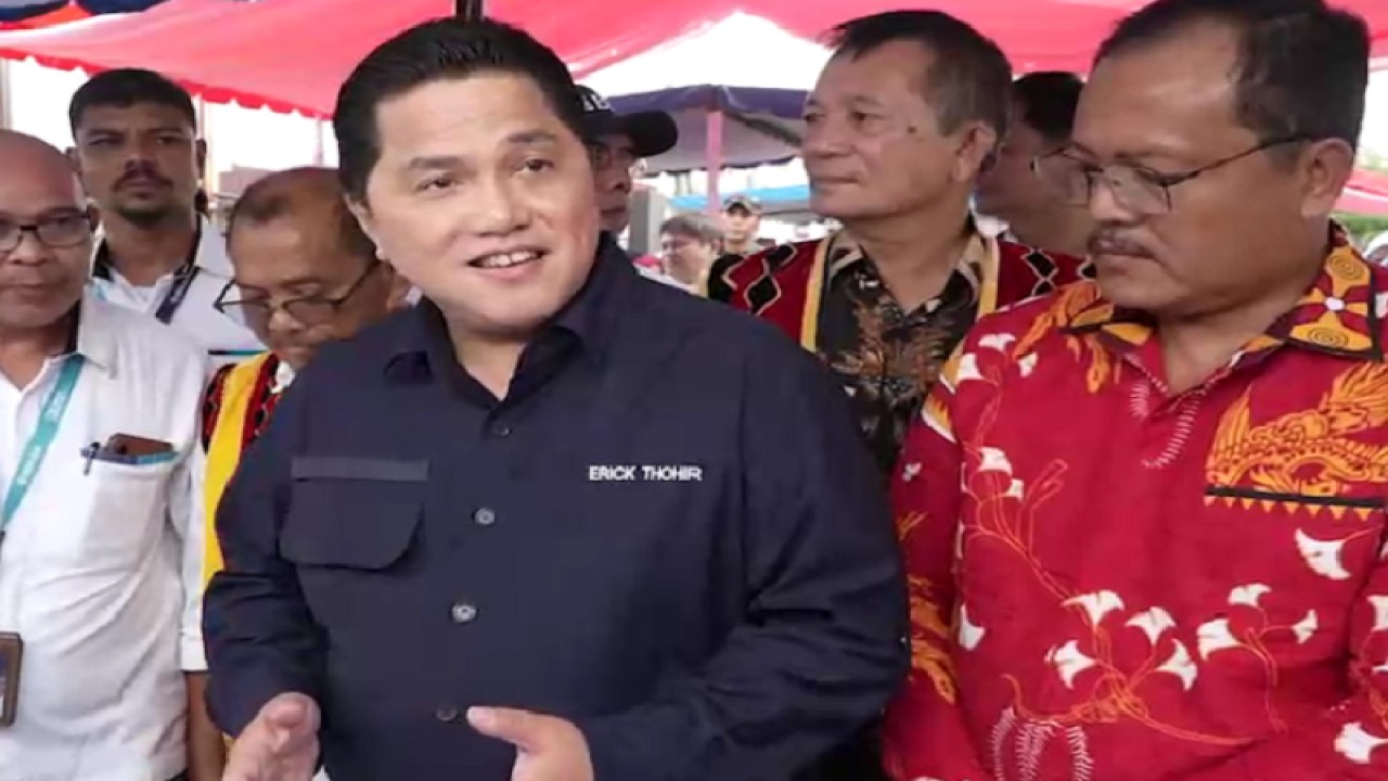 Menteri BUMN Erick Thohir. ANTARA/HO - Kementerian BUMN