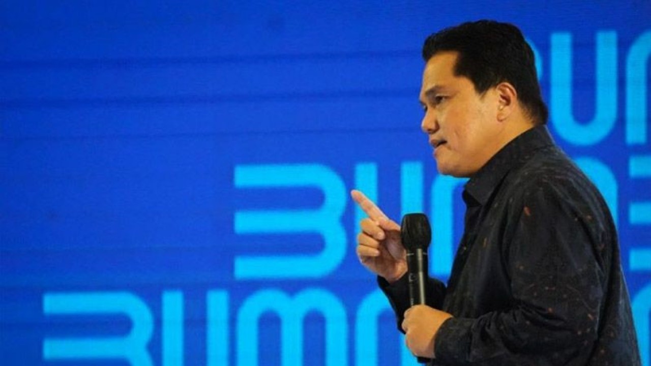 Menteri BUMN Erick Thohir. (ANTARA/HO-Kementerian BUMN/am)