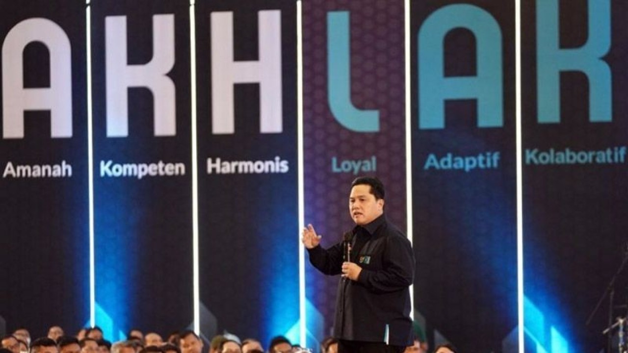 Menteri BUMN Erick Thohir. ANTARA/HO-Kementerian BUMN/am.