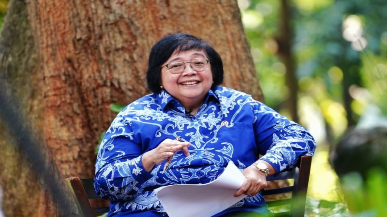 Menteri LHK Siti Nurbaya (ANTARA/HO-KLHK)