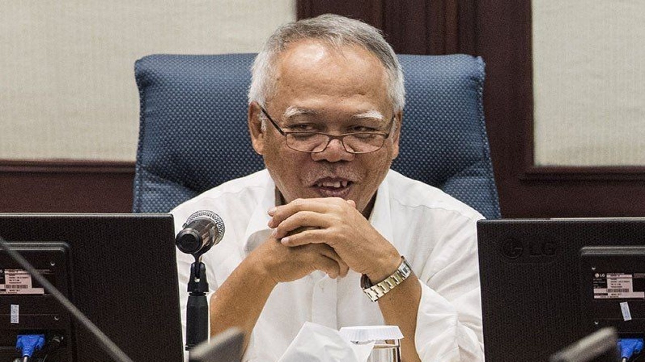 Menteri Pekerjaan Umum dan Perumahan Rakyat Basuki Hadimuljono. ANTARA FOTO/M Agung Rajasa/ama.