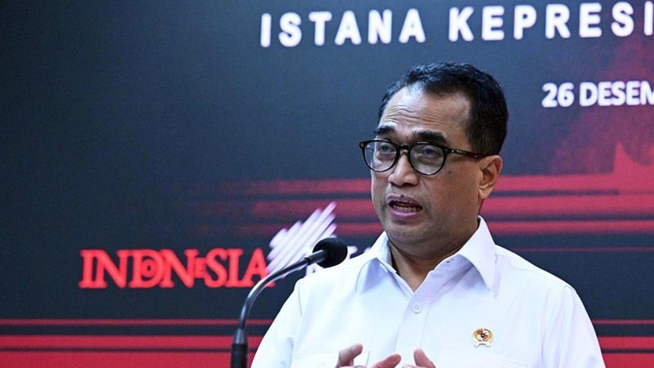 Menteri Perhubungan Budi Karya Sumadi . ANTARA/HO-Biro Pers Setpres/Kris/am.