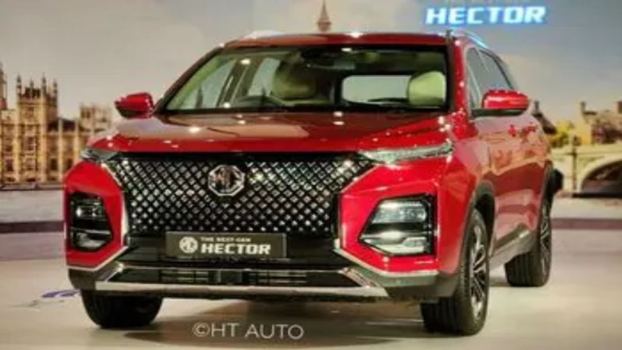 MG Hector facelift (ANTARA/HO-Hindustan Times)